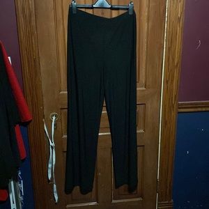 Black Frank Lyman pull on pant